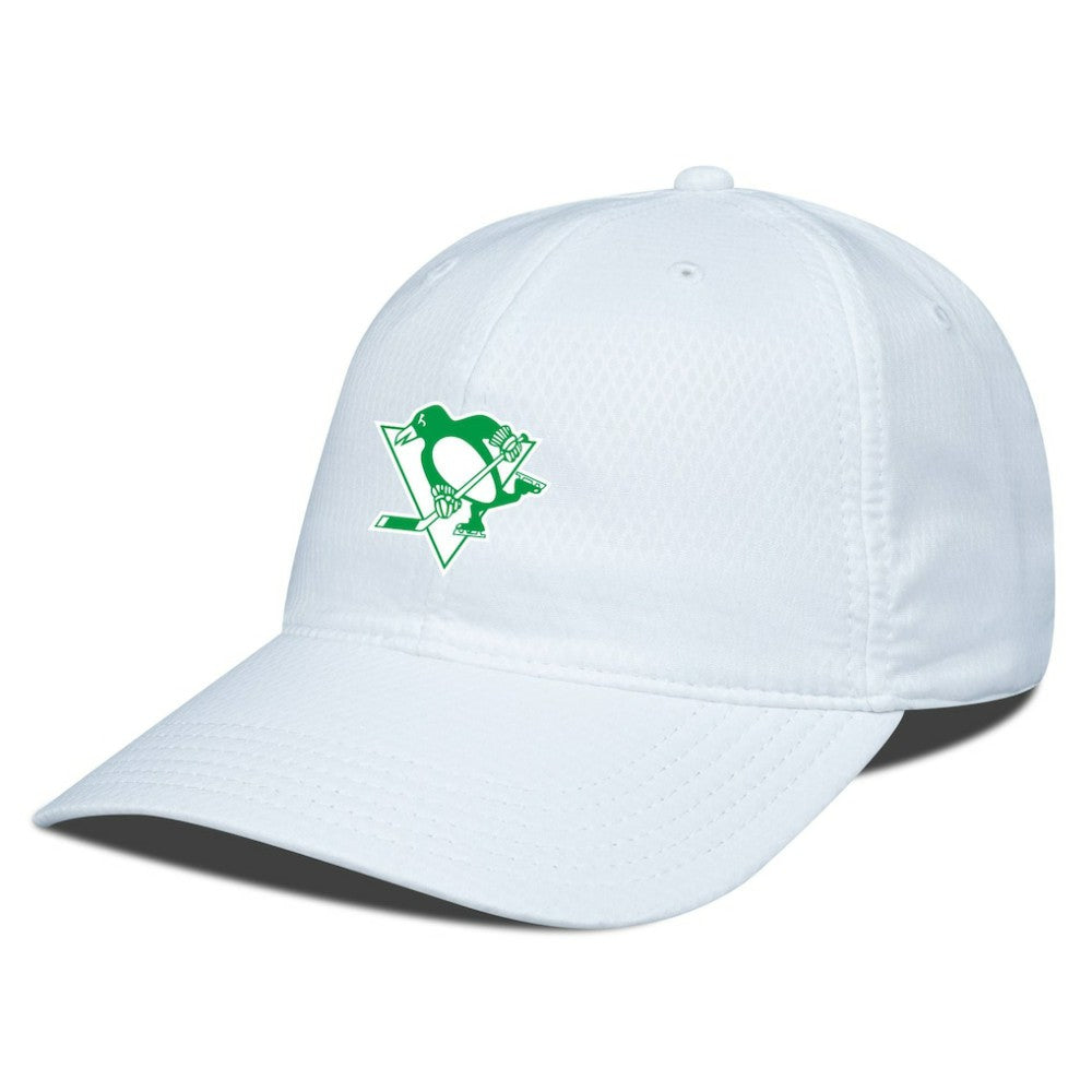 Pittsburgh Penguins Levelwear Matrix Patch Adjustable Hat - White | US 203846242
