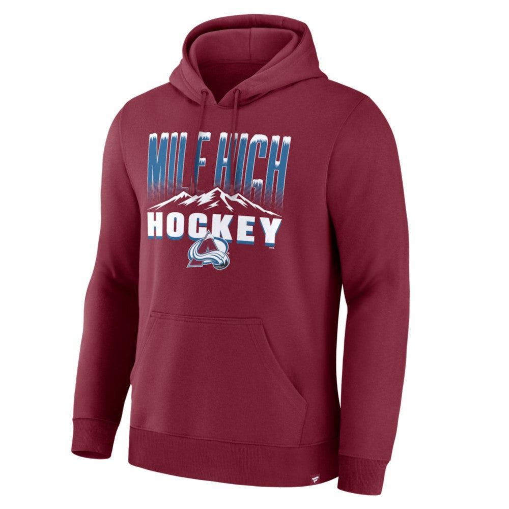 Colorado Avalanche Hometown Graphic Hoodie - Burgundy | US 203846519
