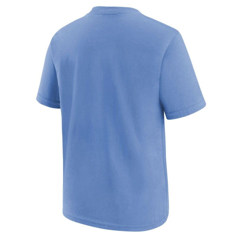 Chicago Cubs Nike Youth Electric Bear Alternate T-Shirt - Light Blue T-shirts