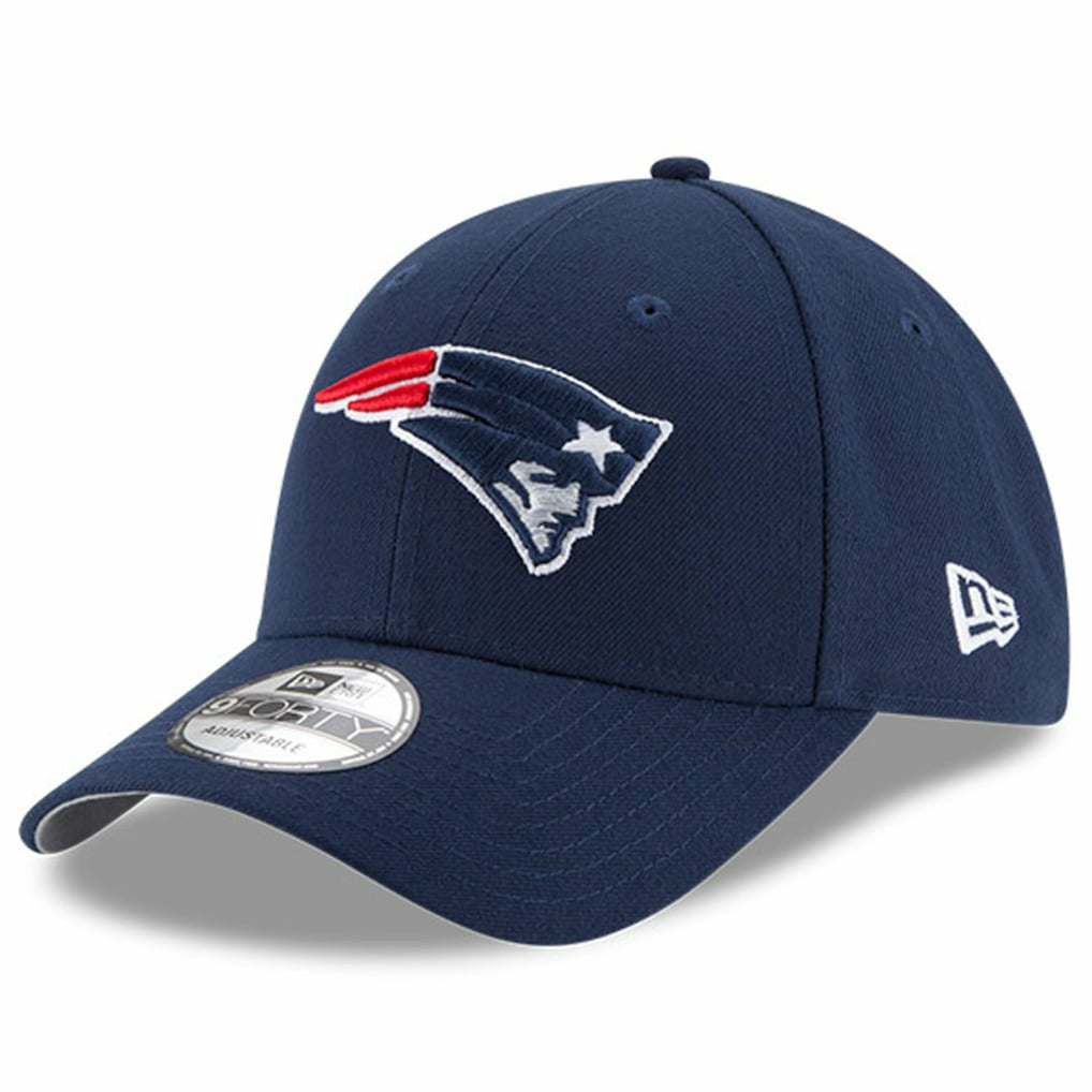 New England Patriots New Era Youth 9FORTY Adjustable Hat - Navy Hats