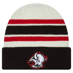 Buffalo Sabres New Era Vintage Cuffed Knit Hat - Cream/Black | US 203847664