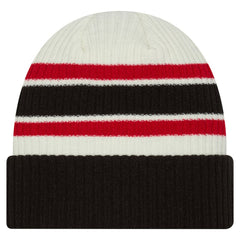 Buffalo Sabres New Era Vintage Cuffed Knit Hat - Cream/Black | US 203847664