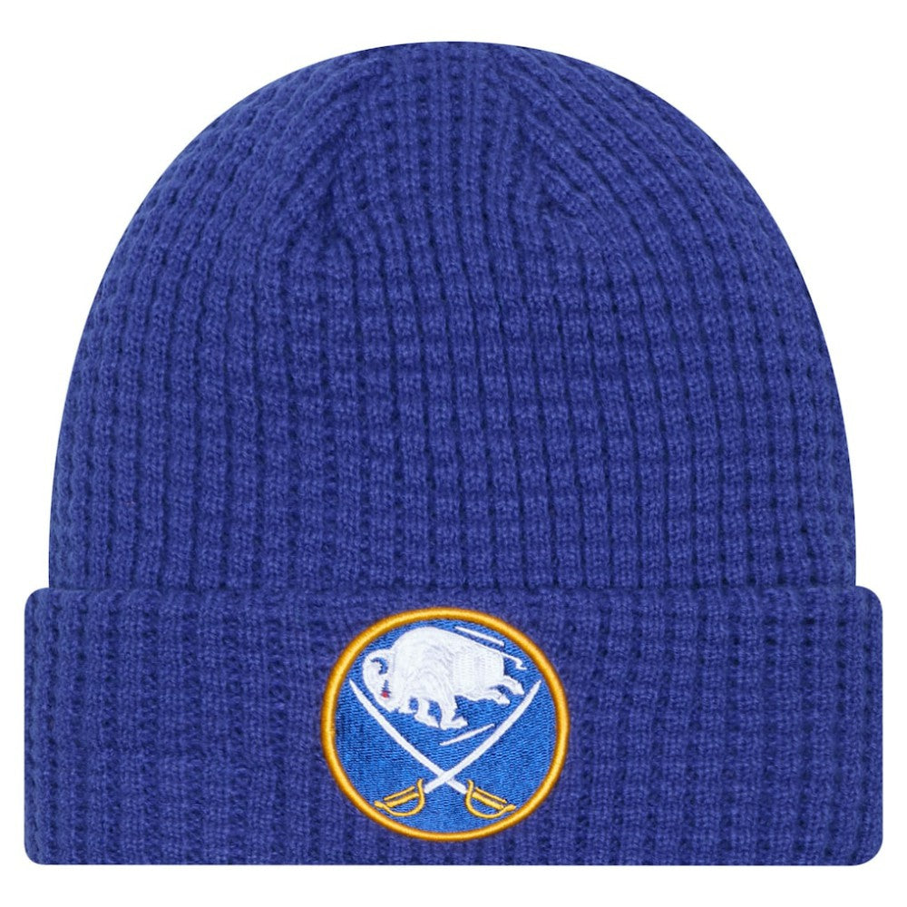 Buffalo Sabres New Era Waffle Cuffed Knit Hat - Royal | US 203847668