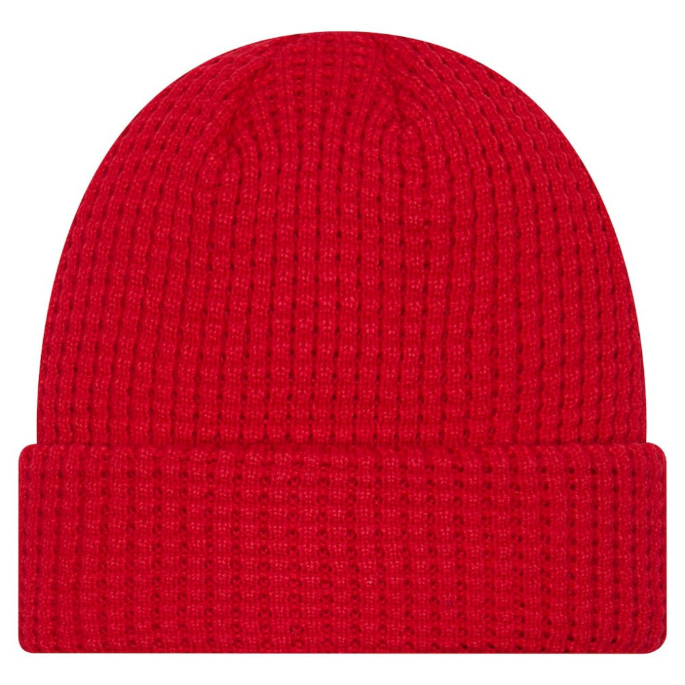 Detroit Red Wings New Era Waffle Cuffed Knit Hat - Red | US 203847669