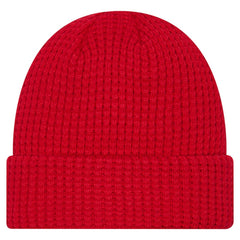 Detroit Red Wings New Era Waffle Cuffed Knit Hat - Red | US 203847669