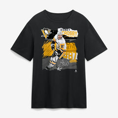 Sidney Crosby Pittsburgh Penguins Fresh Ice T-Shirt - Black | US 203847706