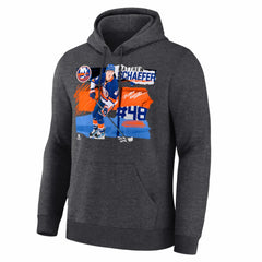 Matthew Schaefer New York Islanders Fresh Ice Hoodie - Charcoal | US 203847715