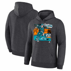 Macklin Celebrini San Jose Sharks Fresh Ice Hoodie - Charcoal | US 203847718