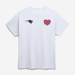 New England Patriots I Love Drake Maye T-Shirt - White T-shirts