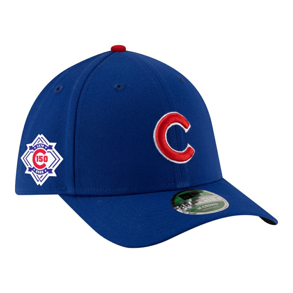 Chicago Cubs New Era 150th Anniversary 39THIRTY M-Crown Flex Hat - Royal Hats