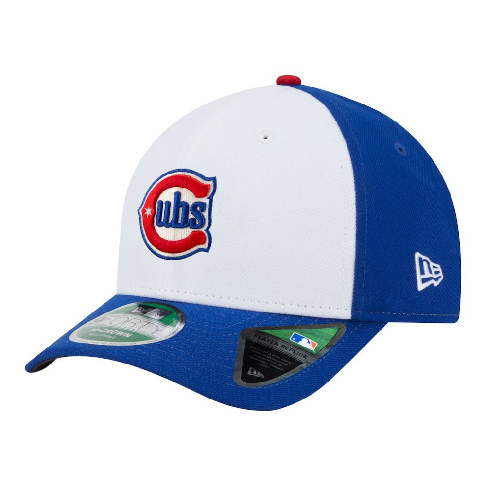 Chicago Cubs New Era 150th Anniversary 9FORTY M-Crown Adjustable Hat - White/Royal Hats