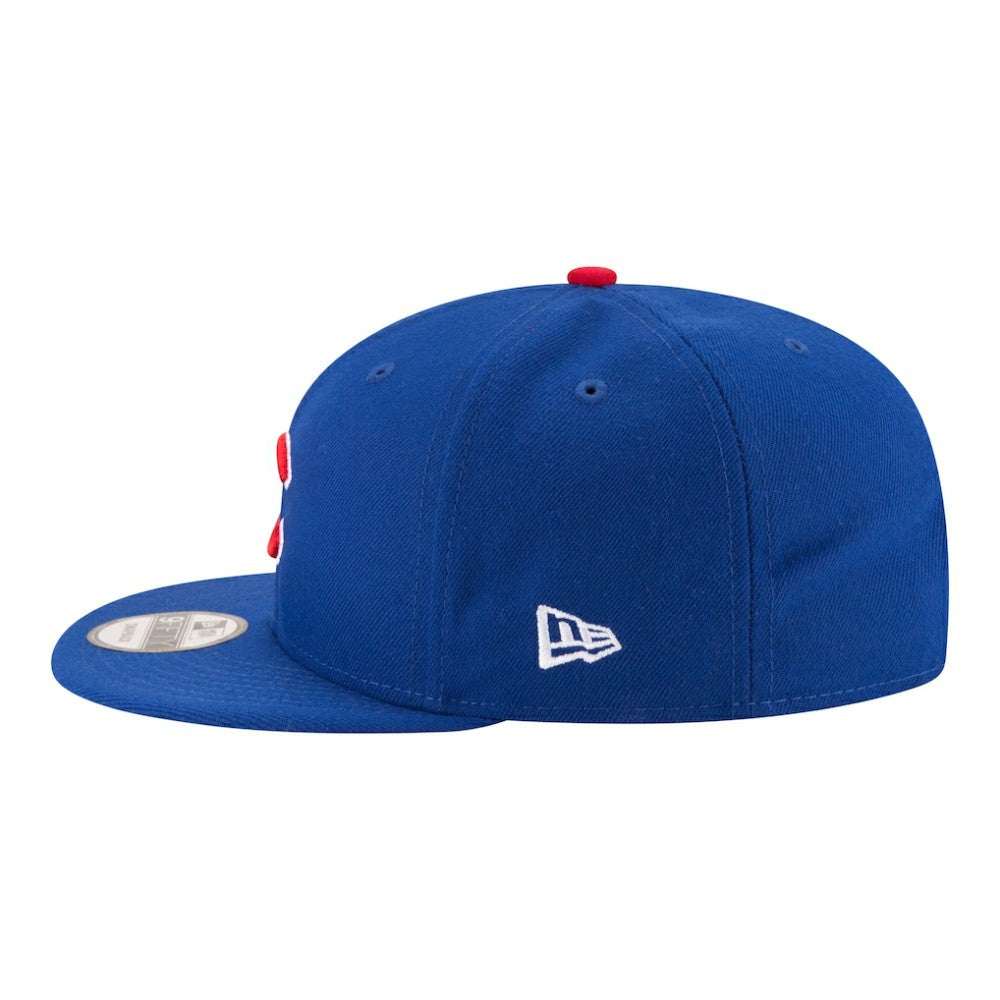 Chicago Cubs New Era 150th Anniversary 9FIFTY Snapback Hat - Royal Hats