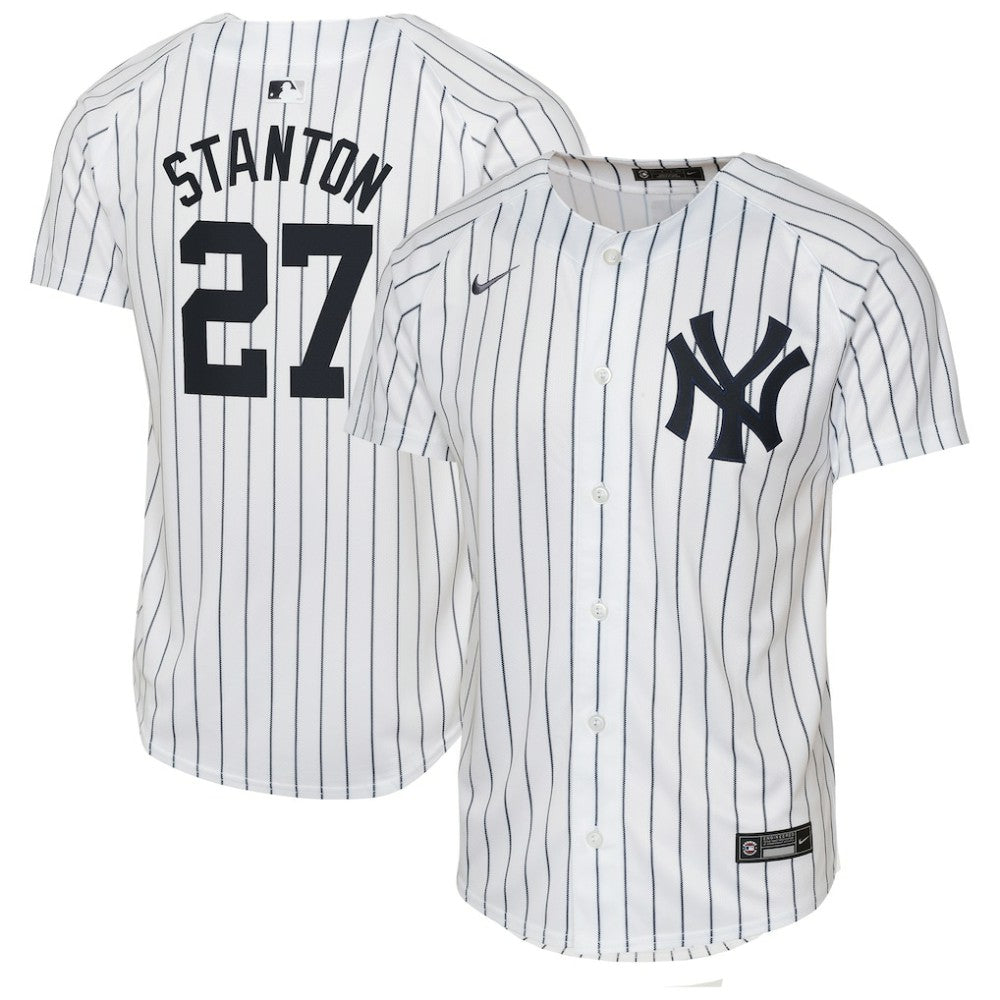 Giancarlo Stanton New York Yankees Nike Youth Home Limited Player Jersey - White Jerseys