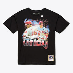 Chase Utley Philadelphia Phillies Mitchell & Ness Legendary Collage Player T-Shirt - Black T-shirts