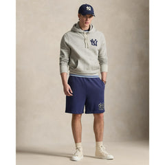 Yankees Polo Ralph Lauren Fleece Hoodie - Gray Hoodies