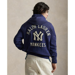 Yankees Polo Ralph Lauren Fleece Hoodie - Navy Hoodies