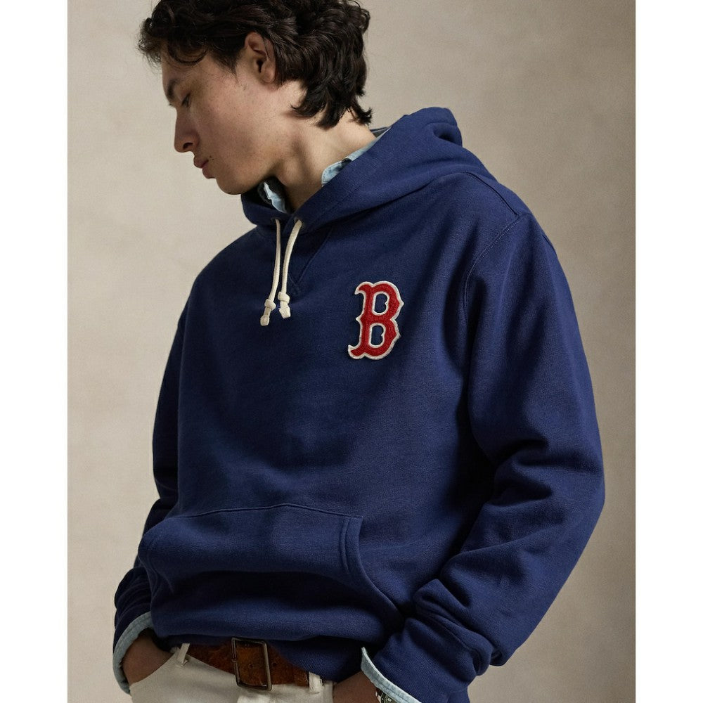Red Sox Polo Ralph Lauren Fleece Hoodie - Navy Hoodies