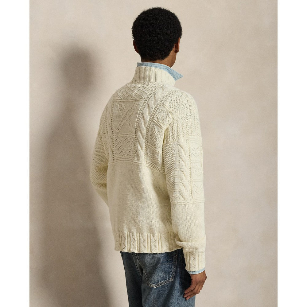 Yankees Polo Ralph Lauren Sweater - Cream