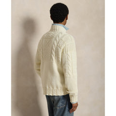 Yankees Polo Ralph Lauren Sweater - Cream