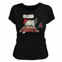 Arizona Diamondbacks Tiny Turnip Women's 2026 Spring Training T-Shirt - Black T-shirts