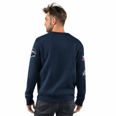 Seattle Seahawks Starter Two-Time Super Bowl Champions Classic Fleece Sweatshirt - College Navy Sweatshirts