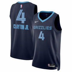 Walter Clayton Jr. Memphis Grizzlies Unisex Swingman Jersey Icon Edition Navy - Nike