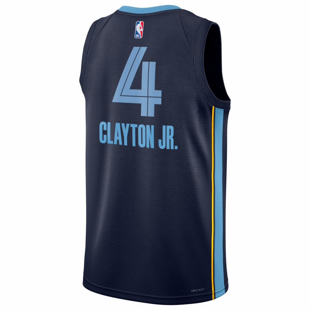 Walter Clayton Jr. Memphis Grizzlies Unisex Swingman Jersey Icon Edition Navy - Nike