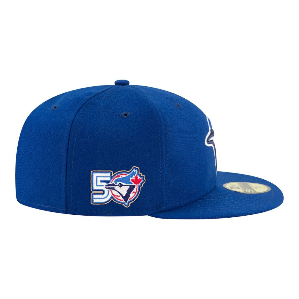 Toronto Blue Jays New Era 50th Season 59FIFTY Fitted Hat - Royal Hats