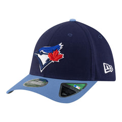 Toronto Blue Jays New Era 50th Season Player Replica 39THIRTY Flex Hat - Navy/Powder Blue Hats