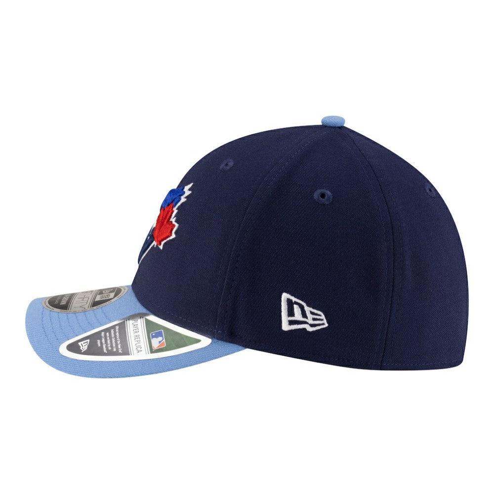 Toronto Blue Jays New Era 50th Season Player Replica 39THIRTY Flex Hat - Navy/Powder Blue Hats