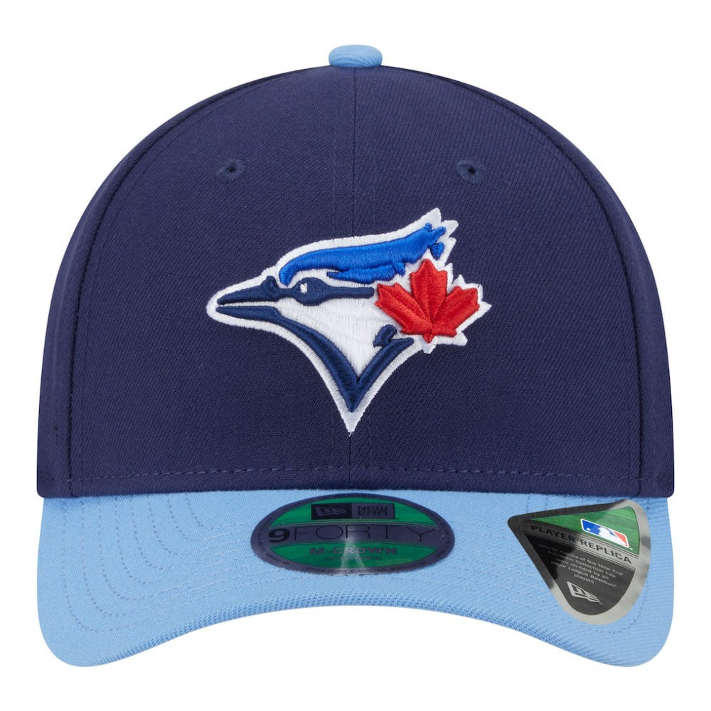 Toronto Blue Jays New Era 50th Season Player Replica Side Patch 9FORTY Adjustable Hat - Navy Hats
