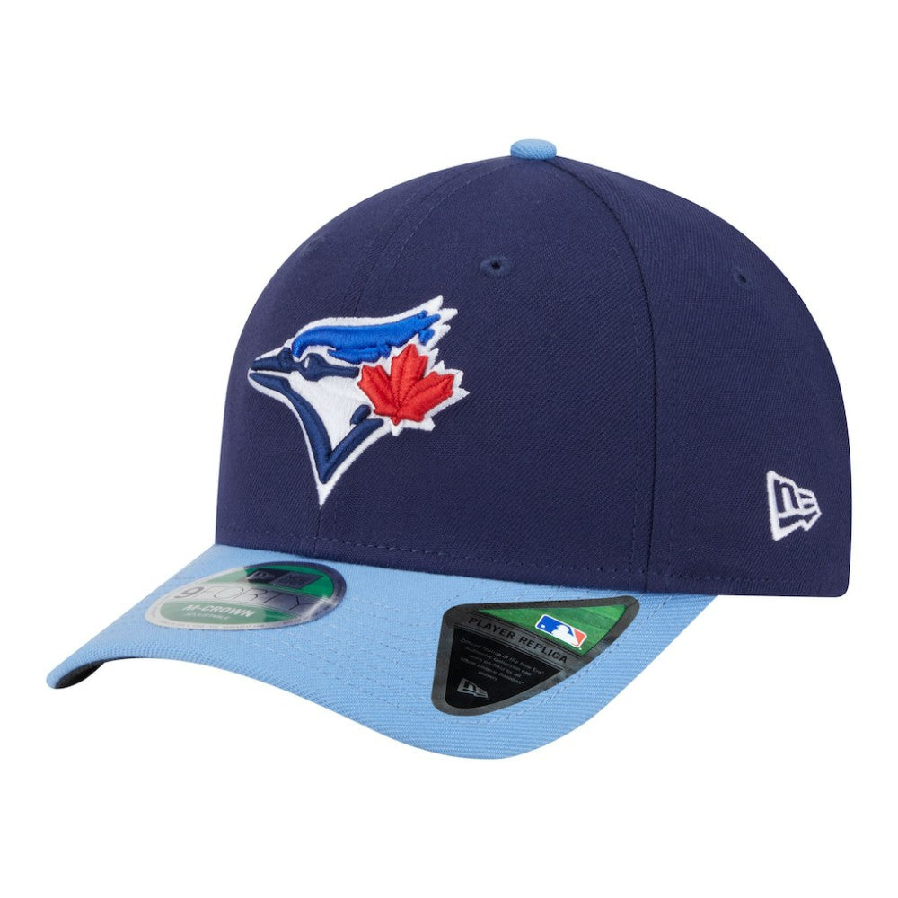 Toronto Blue Jays New Era 50th Season Player Replica Side Patch 9FORTY Adjustable Hat - Navy Hats