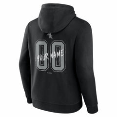 Chicago White Sox  Hustle Personalized Name & Number Hoodie - Black Hoodies