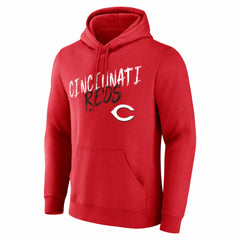 Cincinnati Reds  Hustle Personalized Name & Number Hoodie - Red Hoodies