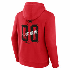 Cincinnati Reds  Hustle Personalized Name & Number Hoodie - Red Hoodies