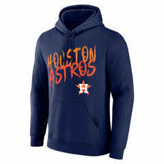 Houston Astros  Hustle Personalized Name & Number Hoodie - Navy Hoodies