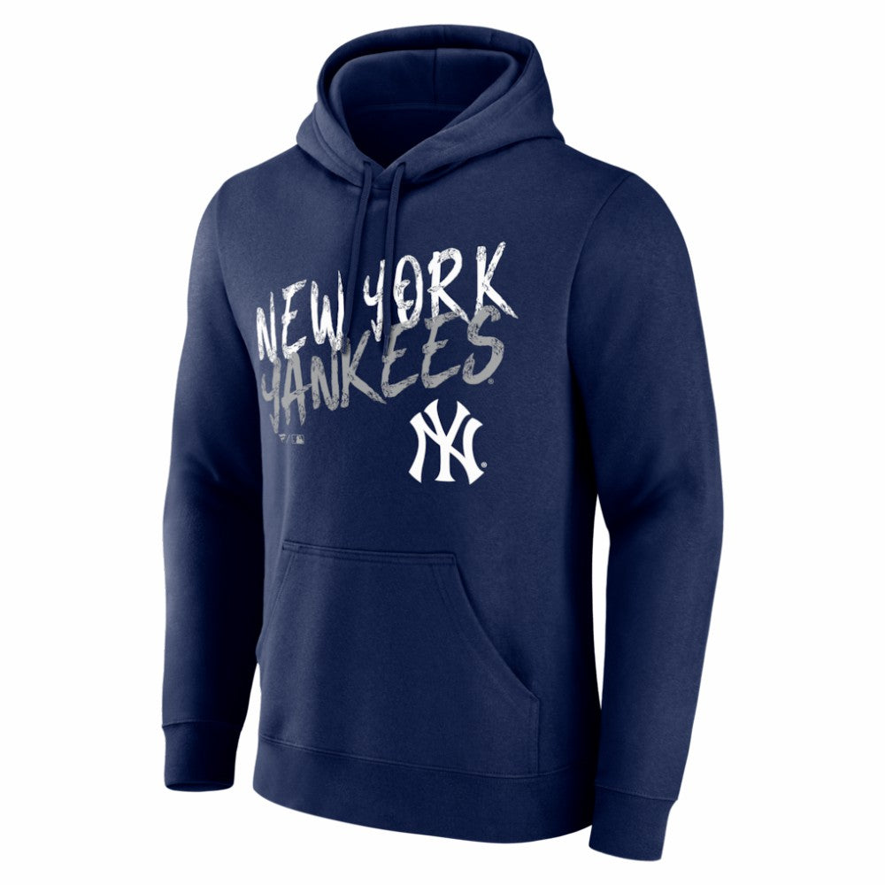New York Yankees  Hustle Personalized Name & Number Hoodie - Navy Hoodies