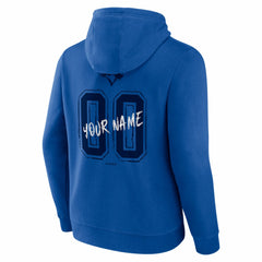 Toronto Blue Jays  Hustle Personalized Name & Number Hoodie - Royal Hoodies