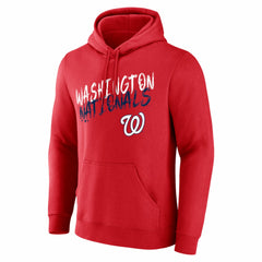 Washington Nationals  Hustle Personalized Name & Number Hoodie - Red Hoodies