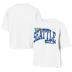 Seattle Seahawks '47 Women's Reed City T-Shirt - White T-shirts