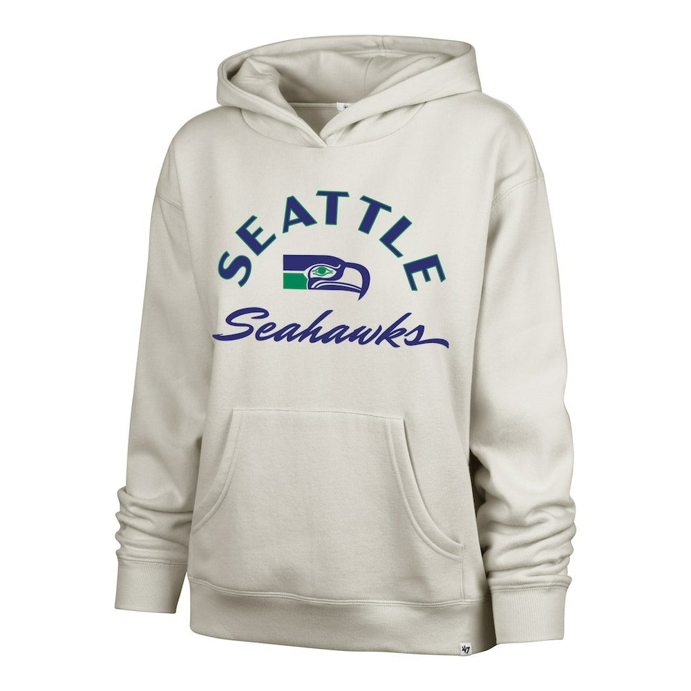 Seattle Seahawks '47 Women's Whirlwind Naomi Hoodie - Stone Hoodies