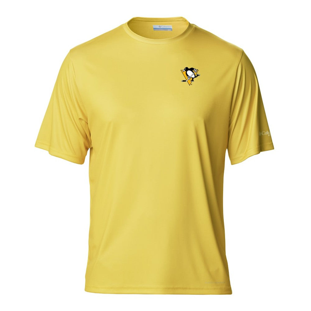 Pittsburgh Penguins Columbia PFG Terminal Tackle Omni-Shade T-Shirt - Gold | US 203863728