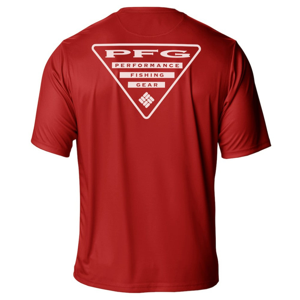 Florida Panthers Columbia PFG Terminal Tackle Omni-Shade T-Shirt - Red | US 203863733