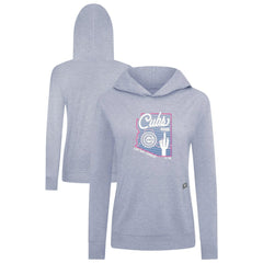 Chicago Cubs Levelwear Women's Relay Spring Training Sunrise Bold Hoodie - Light Blue Hoodies