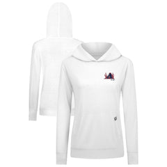 Arizona Diamondbacks Levelwear Women's Relay Spring Break Panoramic Bold Hoodie - White Hoodies
