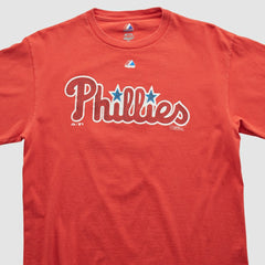 Philadelphia Phillies Majestic 2000s T-shirt - Red - Vintage T-shirts