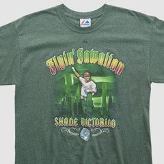 Philadelphia Phillies Majestic 2010s T-shirt - Green - Vintage T-shirts