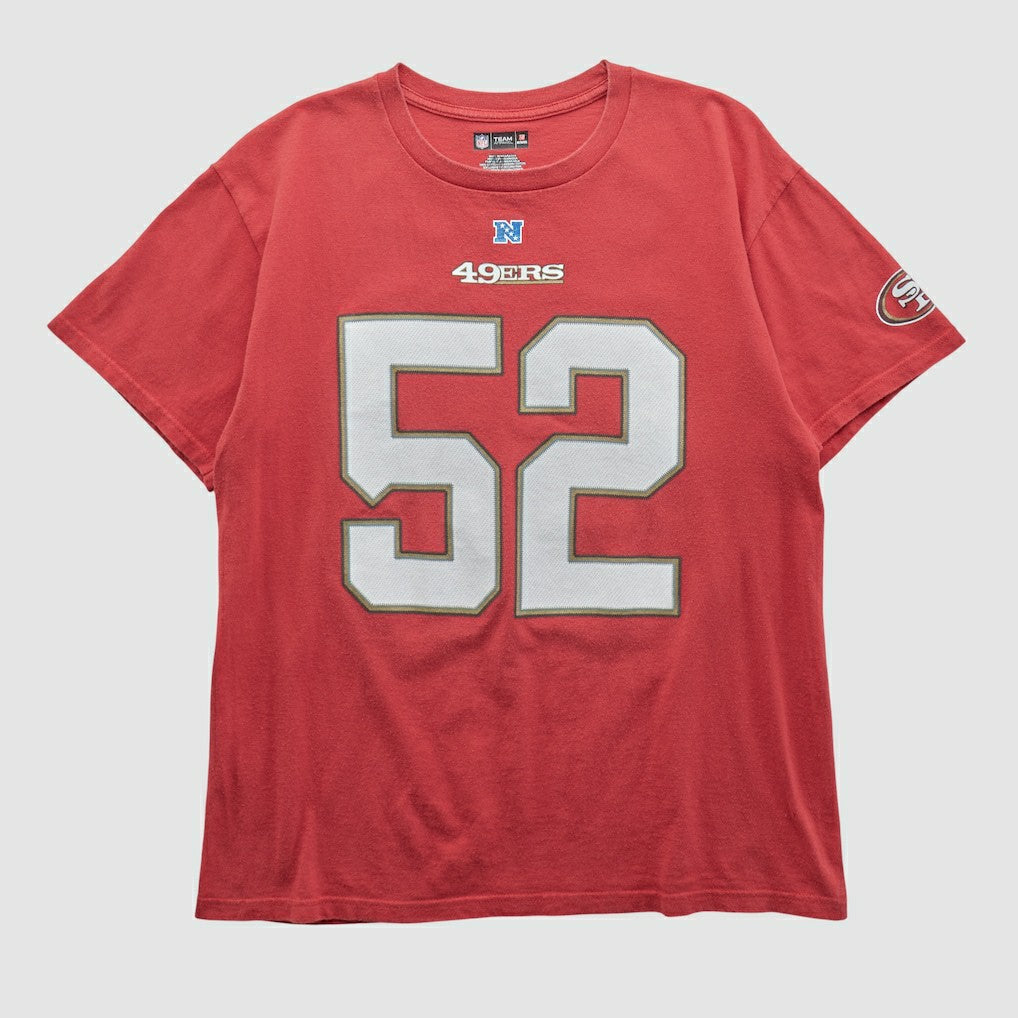 San Francisco 49ers NFL 2010s T-shirt - Red T-shirts