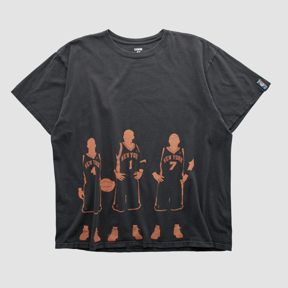 New York Knicks UNK 2010s T-shirt Black Vintage - Vintage