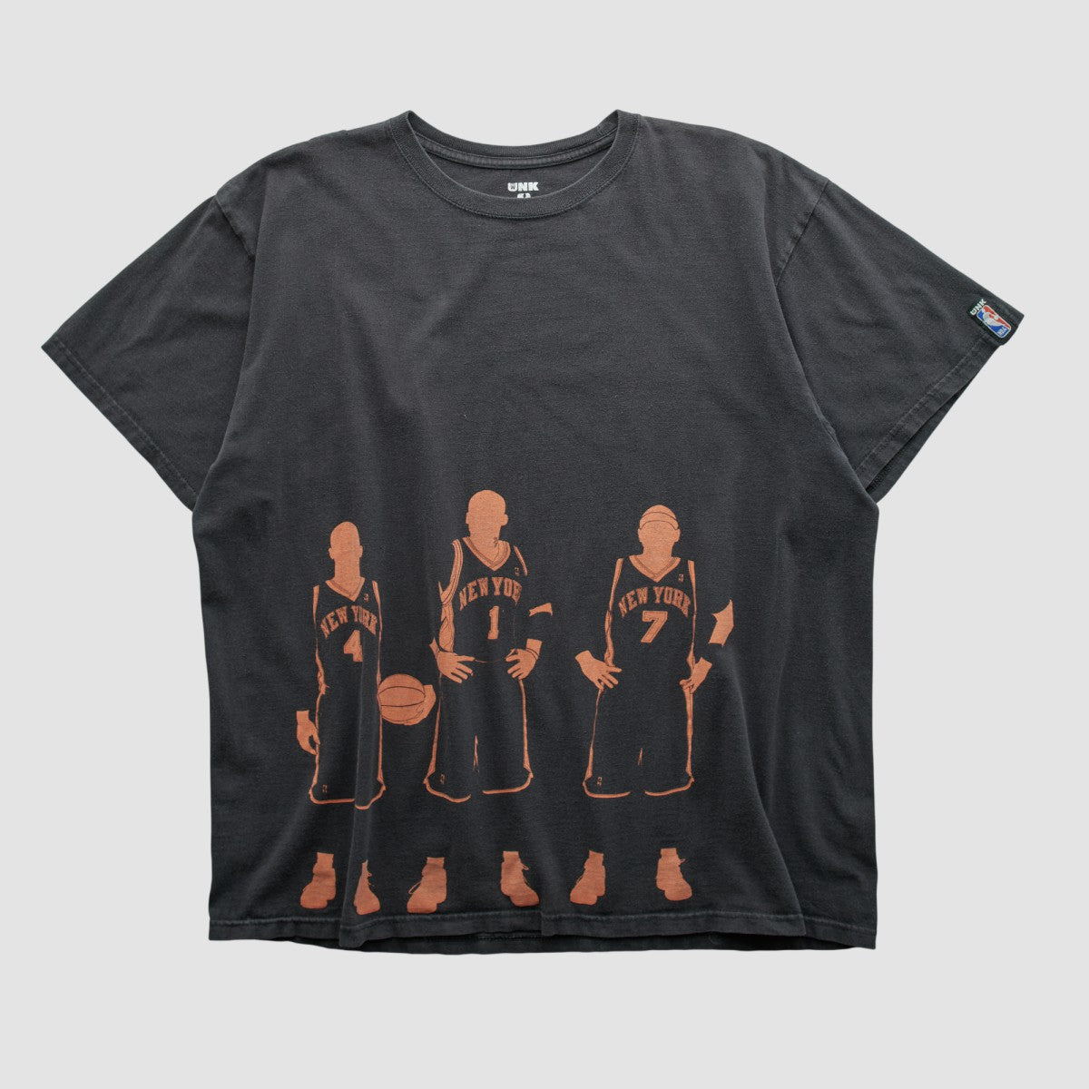 New York Knicks UNK 2010s T-shirt Black Vintage - Vintage